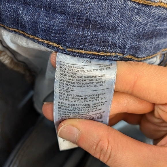 Banana Republic Factory Sculpt Skinny Jeans Size 27/4 - Picture 5 of 5